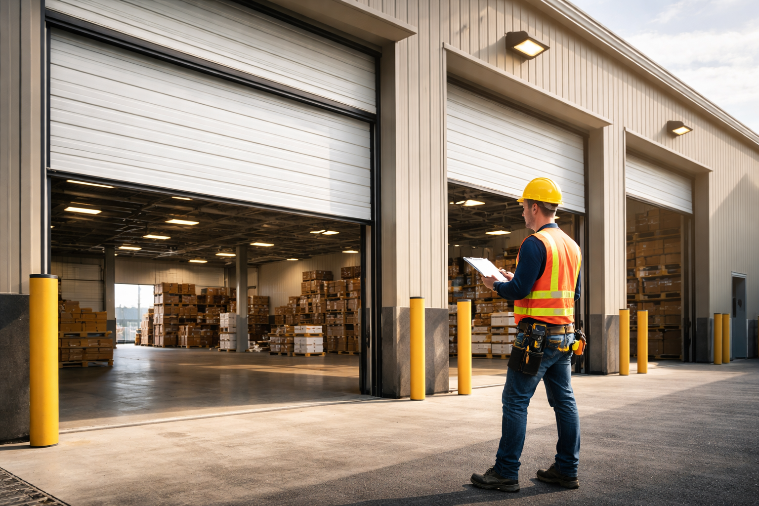 Best Commercial Garage Doors for Warehouses, Retail & Industrial Buildings