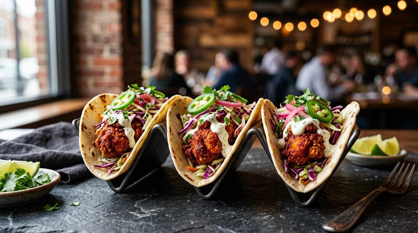 New Hot Chicken Tacos Bring Bold Flavor to the Menu